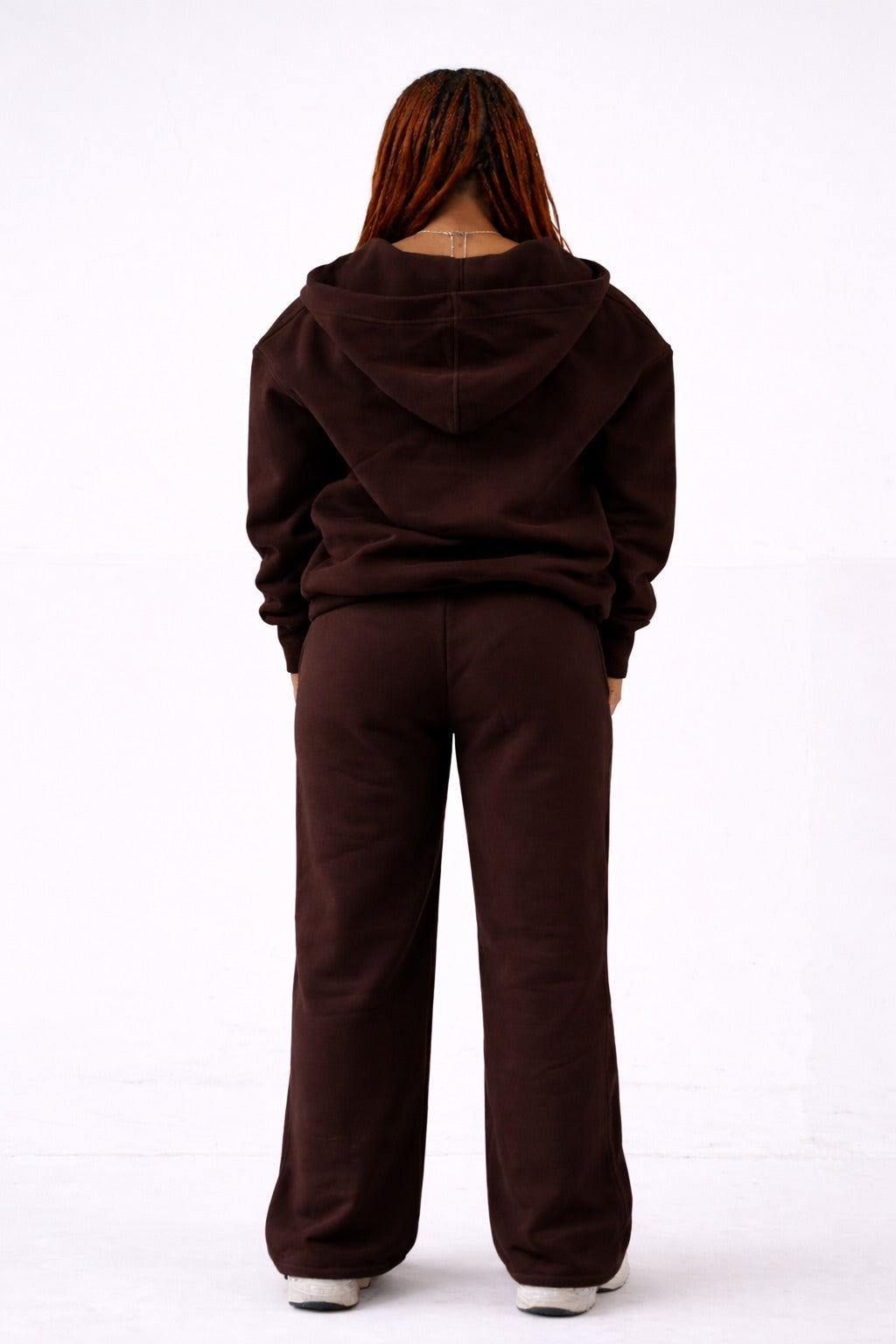 Oversized Zip Hoodie & Sweatpants Set